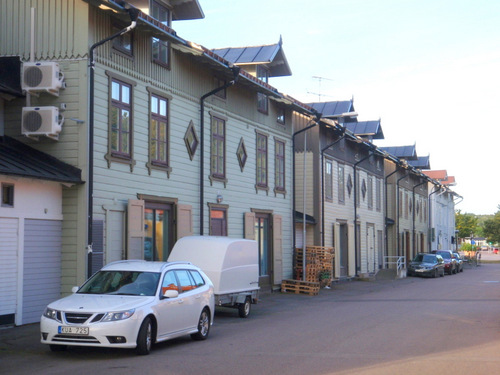 Water front homes.